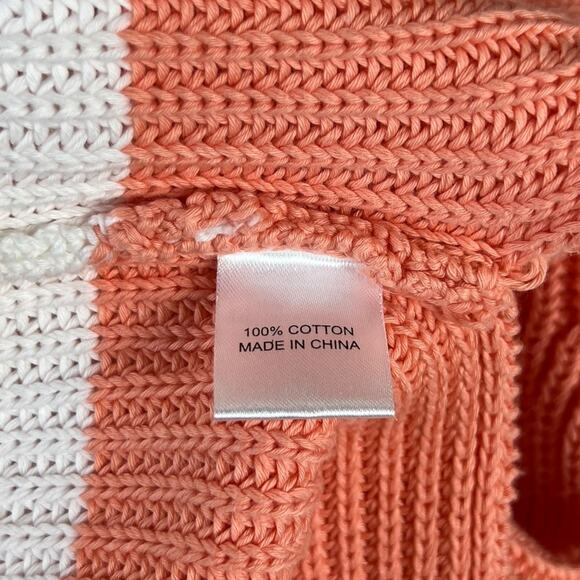 Tuckernuck Broadway Stripe Colorblock Knit Mockneck Sweater Size XXL - Picture 7 of 7